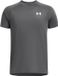 Under Armour UA Tech 2.0 SS Unisex Sportshirt - Grijs - Wit