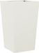 vidaXL Plantenbak 45x45x75 cm staal wit