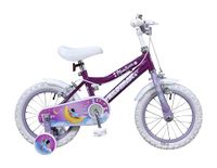 Insync Bikes Ltd WILDTRAK Moonbeam 14 inch kinderfiets, 1 versnelling, roze, meisjes, roze