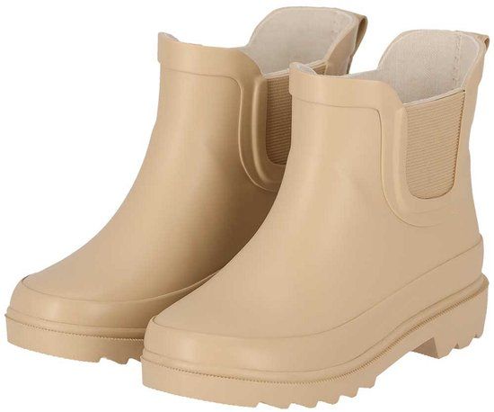 XQ Chelsea regenlaarzen kinderen beige 23/24