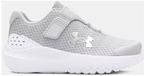 Under Armour Kinderen UA Ginf Surge 4 AC Hardloopschoenen Vrouwen Polyester Grijs 100 Maat 21