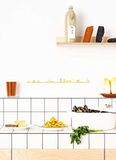 The Line Lille Wanddecoratie Skyline 50 cm Goud
