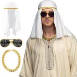 Boland Set Sjeik Faheem - Volwassenen - Unisex - Accessoireset - Carnaval