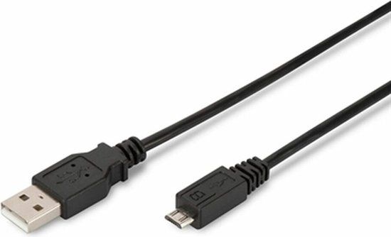 Ewent USB-kabel EW-UAB-010-MC 1 m Zwart