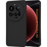 Techsuit Hoesje geschikt voor Xiaomi 15 Ultra - Soft Flex Silicone Back Cover - Black