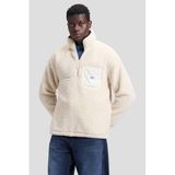 Lee Relaxed Fit Teddy Sweater - Warm Ecru