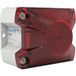 Pfannenberg Signaallamp LED PY L-S 90-265 AC RD 7035 21513645055 Rouge Rouge Gyrophares, Lumière continue, Lumière clignotante 230 V/AC
