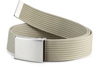 Ladeheid Herenriem - Beige - 180x4 cm