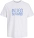 JACK&JONES - JPRBLUBRAYDEN SS TEE - Heren - T-shirts - L - Katoen - Bright White