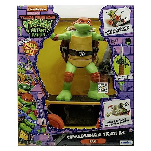 Tortuga Ninja Mutante Adolescente Cowabunga RC Skate