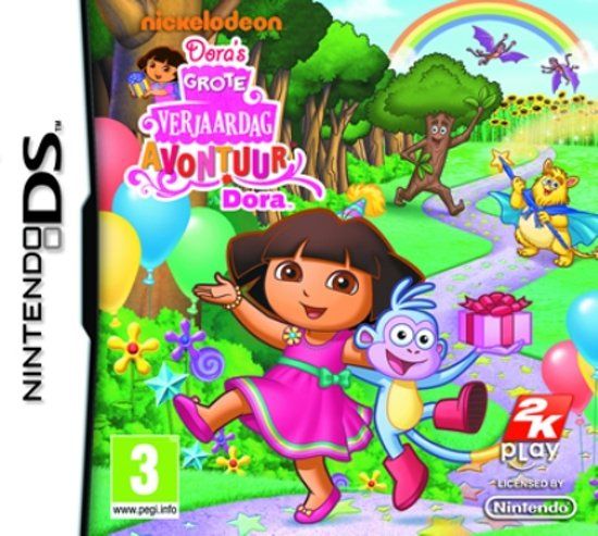 2K Games Dora's Grote Verjaardag Avontuur - Nintendo DS