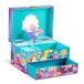 CRAZE Music Box Galupy Mermaid Muziekdoos met melodie, meisjes sieradendoos met zeemeermin-afbeelding, lade en spiegel