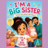 I'M A BIG SISTER: A Comic Story About a New Baby