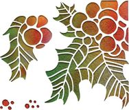 Sizzix Thinlits Snijmal Set - Holly Pieces - 4 stuks