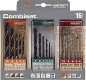 Alpen 801003100 Universeel boor assortiment 16-delig