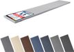 Garronda Bankkussen 200x40 cm – 4 cm dik – Waterafstotend & UV-bestendig – Lichtgrijs