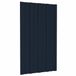 vidaXL - Panneau de toiture - 12 pièces - Anthracite - 80 x 45 cm - Acier galvanisé