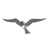 Wanddecoratie Casablanca Flying Bird wanddecoratie, aluminium, 34 cm