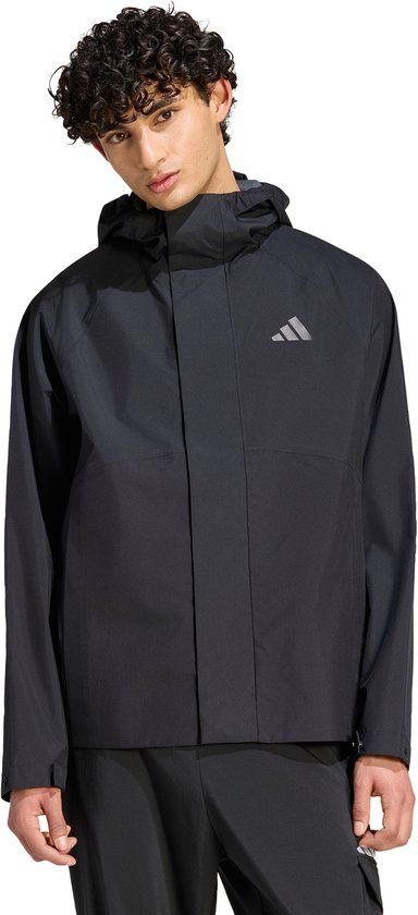 Adidas Sportswear Essentials Regenjack Heren Zwart XXL