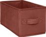 5Five Opbergmand/kastmand - 7 liter - Bordeaux rood - 15 x 31 x 15 cm