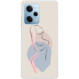 Xiaomi Siliconen hoesjes compatibel met Xiaomi Redmi Note 12 Pro 5G, Xiaomi Poco X5 Pro Sensuelle