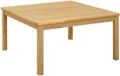 vidaXL Salontafel licht acacia 85 x 85 x 45 cm massief acaciahout