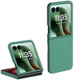 Merkloos Motorola Back Cover Geschikt voor Motorola Razr 60 Ultra | Rugged Hoesje | Beschermhoes | Dun Schokbestendige Hardcase | Shockproof | Tegen Vallen | Groen