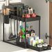 Unyqoos Onder wastafel rek keuken organizer