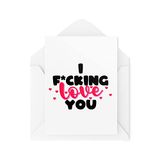 I Love You Card - Leuke Kaarten voor uw Partner - Valentines Card - Kaarten voor Partner - Vriendje en Vriendin - Echtgenoot Kaarten - CBH1678
