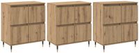 vidaXL Opbergkast Artisan Eiken 60 x 35 x 70 cm