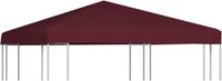 vidaXL Prieeldak 310 g/m² 3x3 m Bordeauxrood