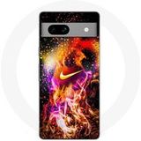 Google Pixel 7a Hoesje Nike gekleurde verf