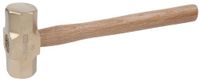 KS Tools 963.2080 BRONZEplus achthoekige hamer, 1000 g, met Hickory steel