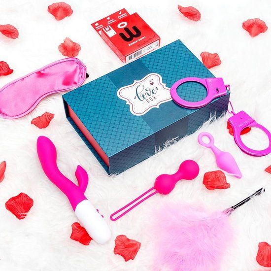 LoveBoxxx - Pink Box - 7-delige Cadeauset - Roze