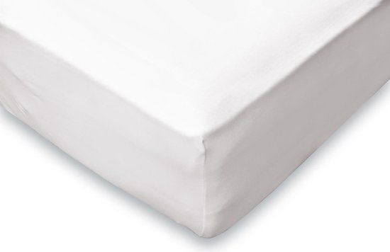 Eleganzzz Flanel Hoeslaken - 180x200cm - Wit