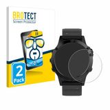 BROTECT - Screenprotector voor Garmin fenix 5 (47 mm) / 5 Plus (47 mm) - Folie Beschermfolie transparant 2 Stuks