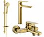 Mexen Lynx DQ40 set de bain, or