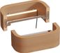 Sawo Sauna-LED-verlichting, houten wandlamp, 237 mm