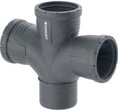 Geberit Silent-Pro Bochtstuk 87,5° dubbel, DN 100 / 100 / 100