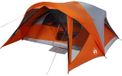 vidaXL Tente familiale 6 personnes imperméable gris et orange