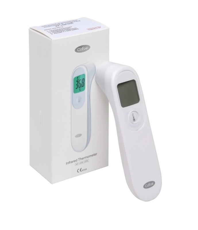 cofoe Digitale thermometer infrarood voorhoofd & omgeving kf-hw-005 1 Stuk