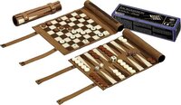 Philos Backgammon, schaak- en dam reisset rol - Reisspel