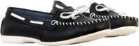 Super Mode LBS leren mocassin Zwart Dames 40