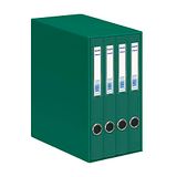 DOHE Oficolor Modul, 4 mappen, folio, groen