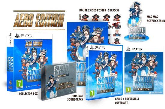 Red Art Games Sonic Wings Reunion - Collector's Edition PlayStation 5