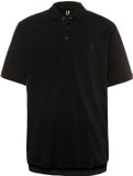 JP 1880 Heren Poloshirt Piqué Zwart 7XL