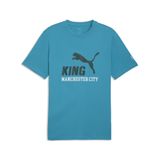 PUMA Manchester City King Functioneel Shirt Turquoise