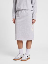Hummel hmlI-D SKIRT Vrouwen Tennis Lichtgrijs Melange S