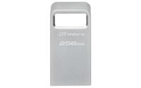Kingston DataTraveler Micro Gen 2 - 256 Go Clé USB - Argent