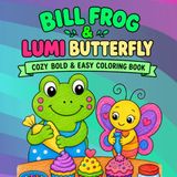 Bill Frog & Lumi Butterfly Adventures Cozy Coloring Book Part 3